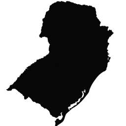 Mapa da Região Sul